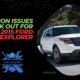 Common Issues to Look Out for in the 2015 Ford Explorer