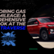 Exploring Gas Mileage A Comprehensive Look at the Chevy Traverse