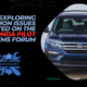 Exploring Common Issues Reported on the 2016 Honda Pilot Problems Forum