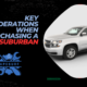 Key Considerations When Purchasing a Used Suburban