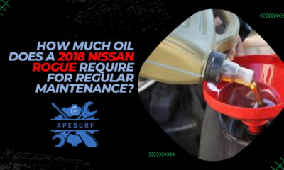 How much oil does a 2018 Nissan Rogue require for regular maintenance