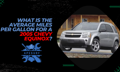 What is the average miles per gallon for a 2005 Chevy Equinox