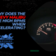 Why does the Chevy Malibu have high RPMs when accelerating