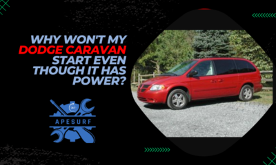 Why won't my Dodge Caravan start even though it has power