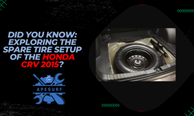 Did You Know Exploring the Spare Tire Setup of the Honda CRV 2015