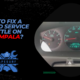 How to Fix a Disabled Service Throttle on Your Impala