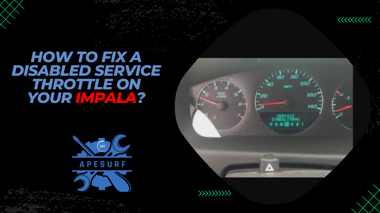 How to Fix a Disabled Service Throttle on Your Impala