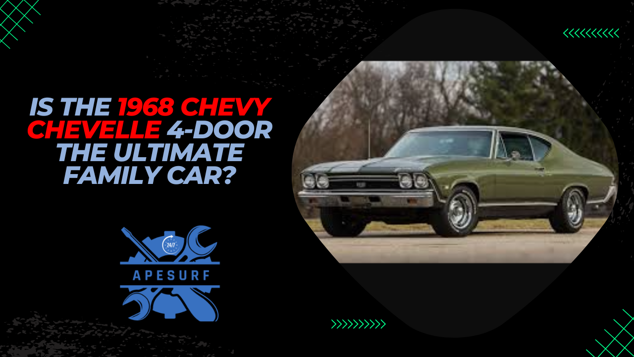 Is the 1968 Chevy Chevelle 4-door the Ultimate Family Car