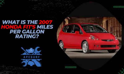 What is the 2007 Honda Fit's Miles Per Gallon Rating