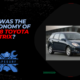 What was the fuel economy of the 2008 Toyota Matrix