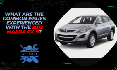 What are the common issues experienced with the 2012 Mazda CX-9