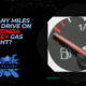 How many miles can you drive on the Honda Odyssey gas light