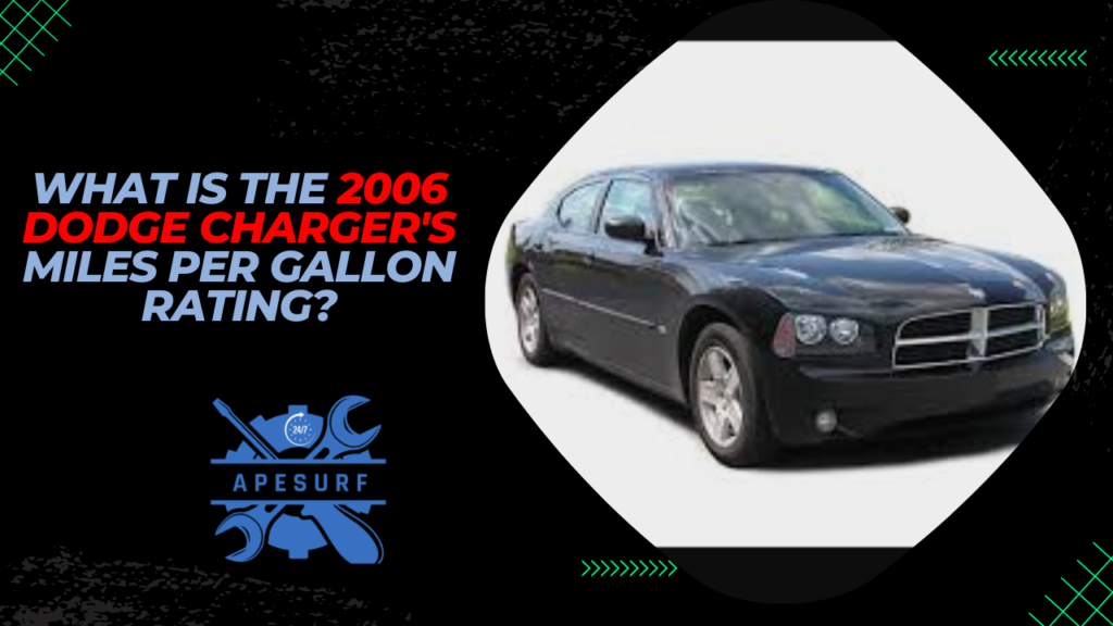 Unlocking The Mystery Dodge Charger Miles Per Gallon The Ultimate Guide