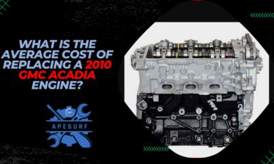 What is the average cost of replacing a 2010 GMC Acadia engine