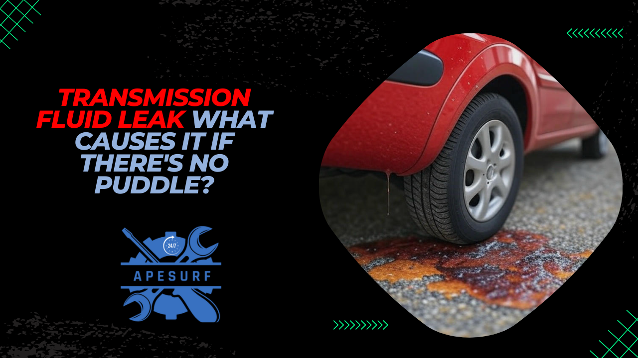 Transmission Fluid Leak: What Causes It If There's No Puddle