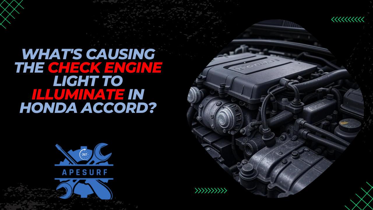 What's Causing the Check Engine Light to Illuminate in Honda Accord