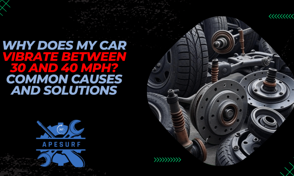 Why Does My Car Vibrate Between 30 and 40 MPH Common Causes and Solutions