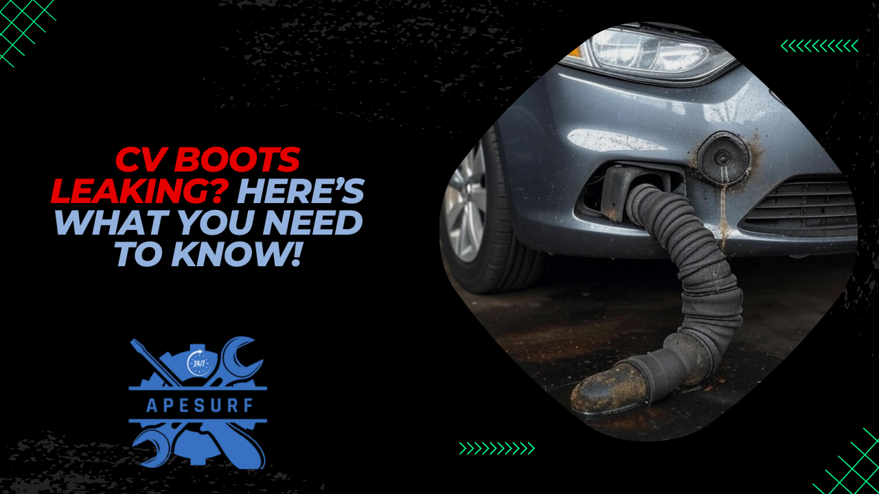 CV Boots Leaking