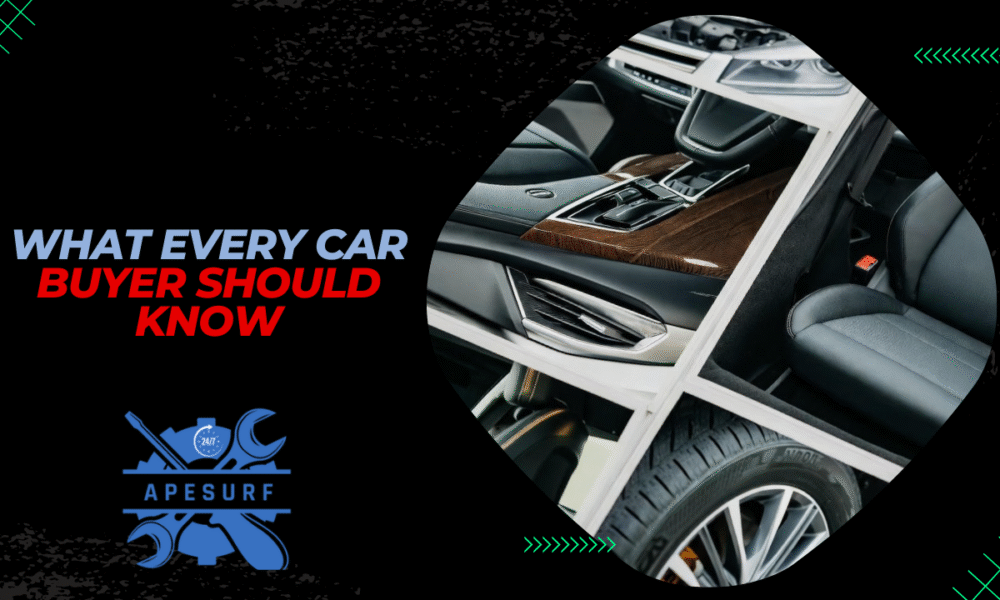 What Every Car Buyer Should Know
