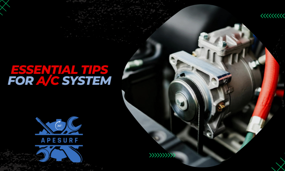 Essential Tips for Maintaining Your Car's A/C System